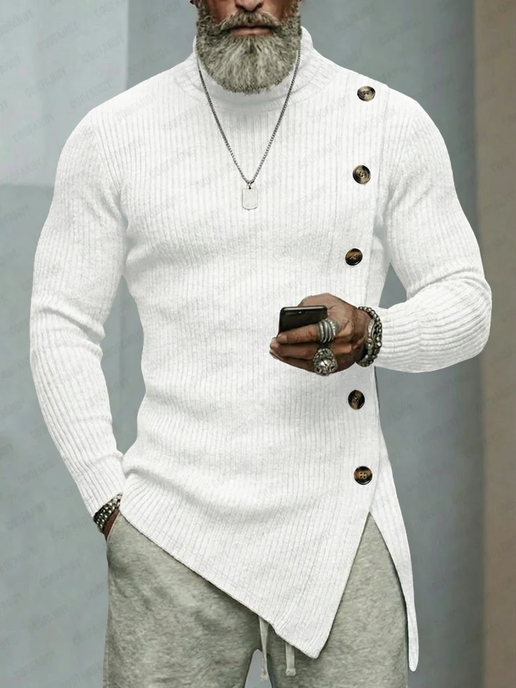 Stílusos, aszimmetrikus szabású, rugalmas kötött felső