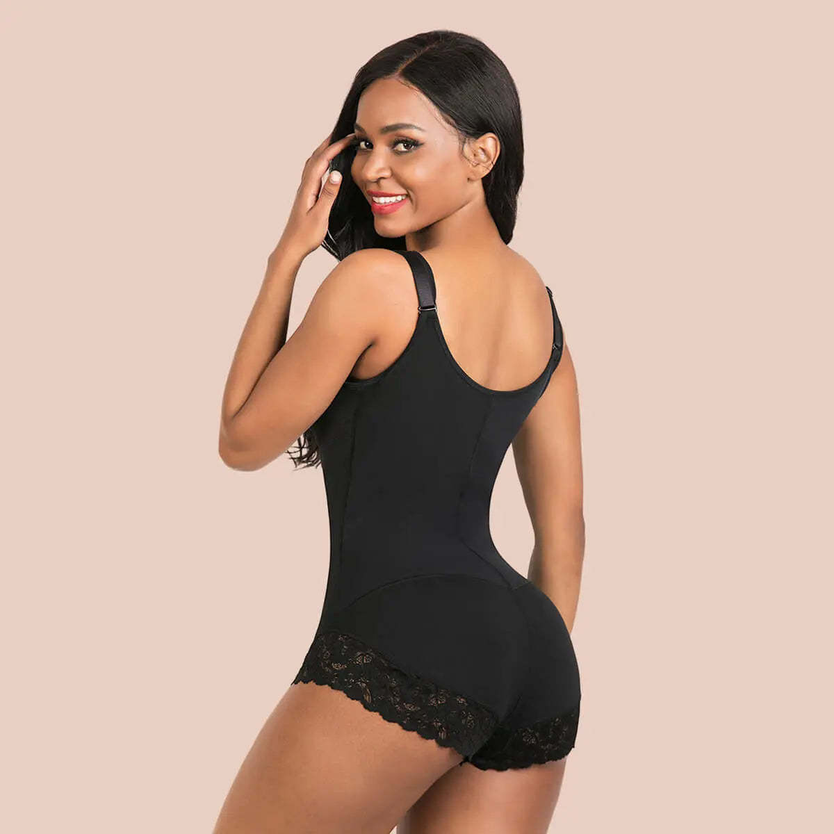SHAPERX Shapewear for Women Fajas Colombianas Tummy Control Bodysuit-SALLIBERTY