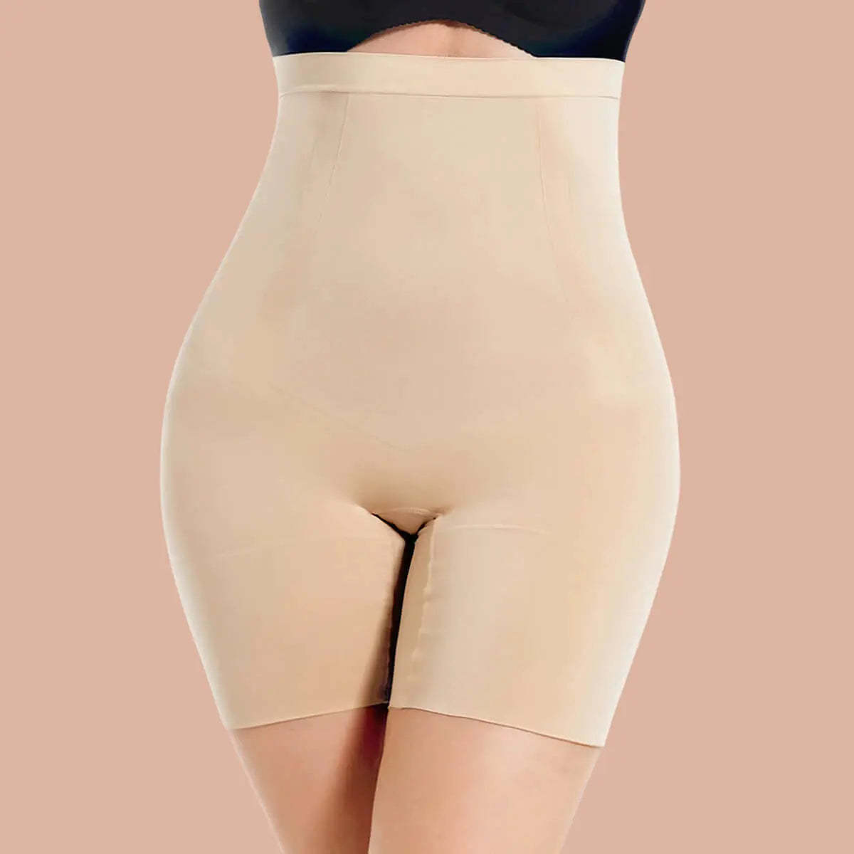 SHAPERX High Waist Shorts Tummy Control Butt Enhancer-SALLIBERTY