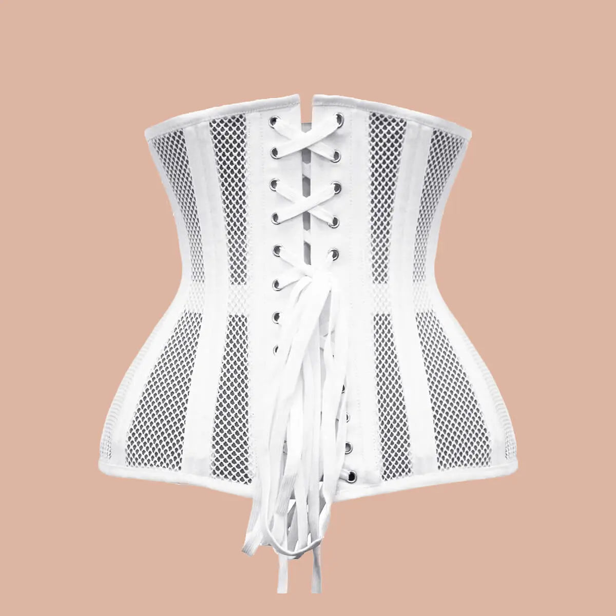 SHAPERX Longline Heavy Duty Steel Boned Corset  Underbust Body Shaper-SALLIBERTY