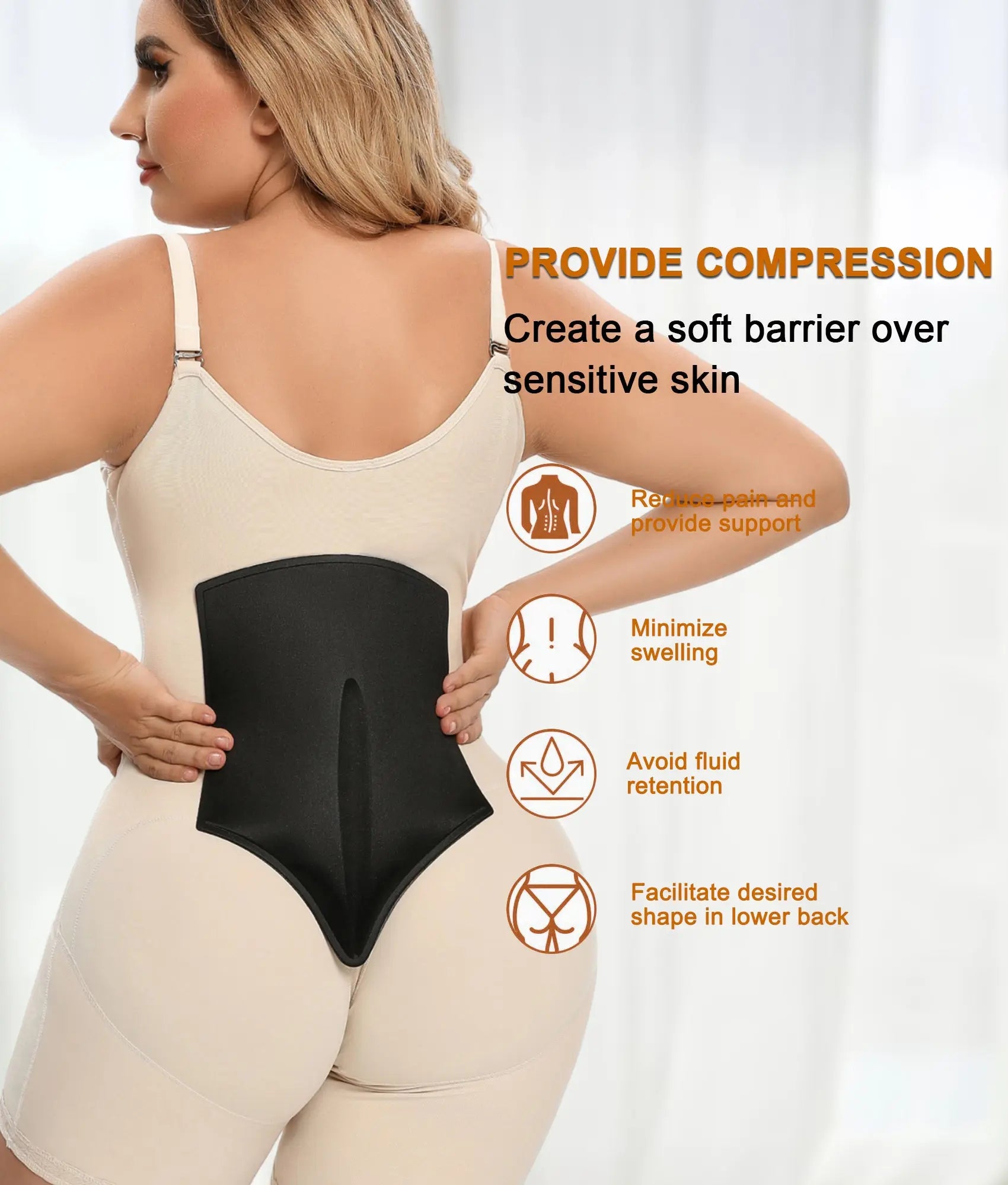 SHAPERX Lumbar Molder Liposuction Comfortable Lumbar Support-SALLIBERTY