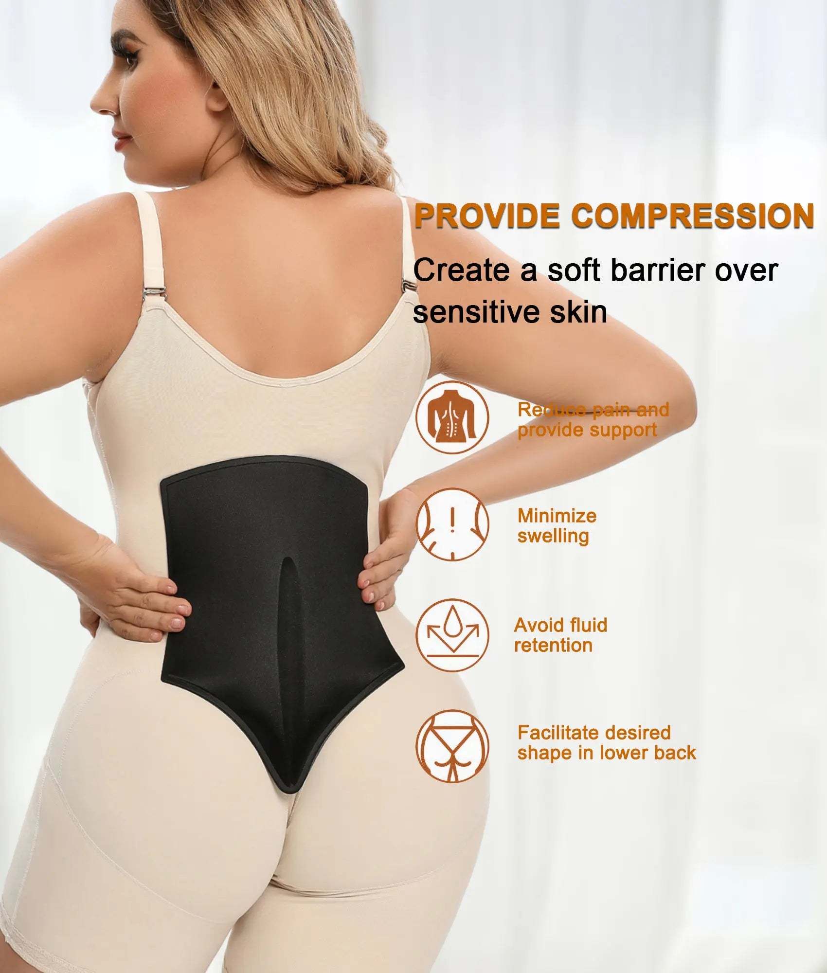 SHAPERX Lumbar Molder Liposuction Comfortable Lumbar Support-SALLIBERTY