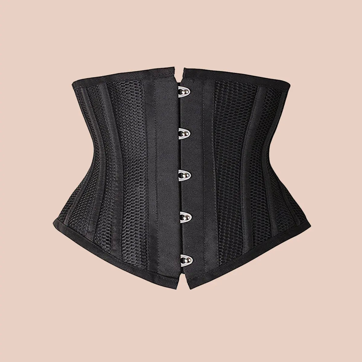 SHAPERX Short Torso Underbust Waist Training Corset Hourglass Body Shaper-SALLIBERTY