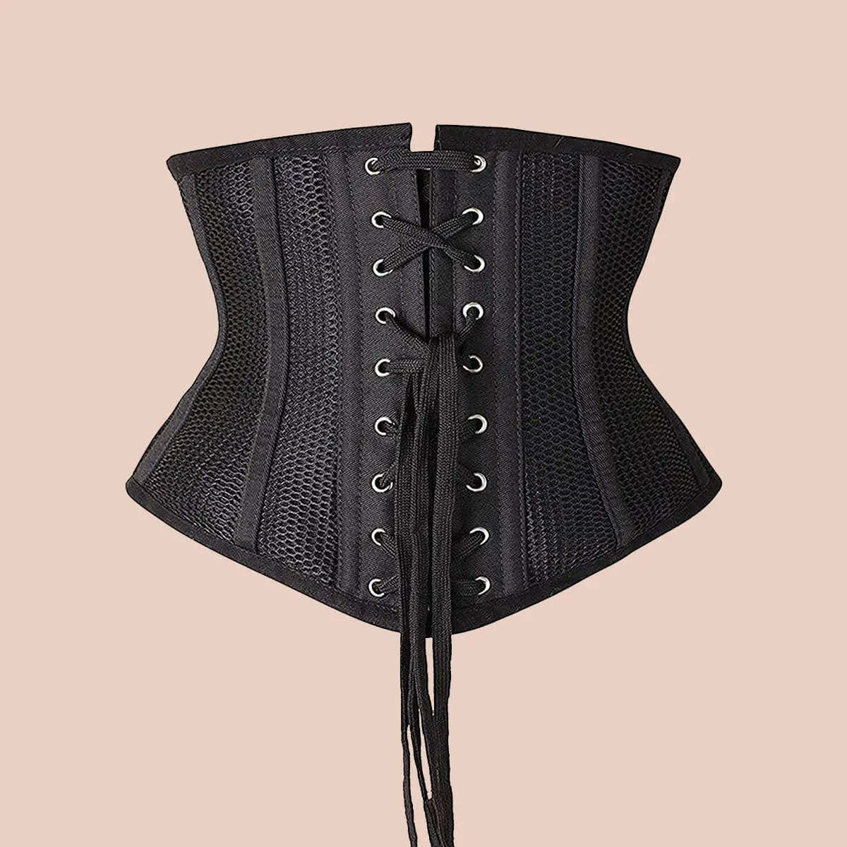 SHAPERX Short Torso Underbust Waist Training Corset Hourglass Body Shaper-SALLIBERTY