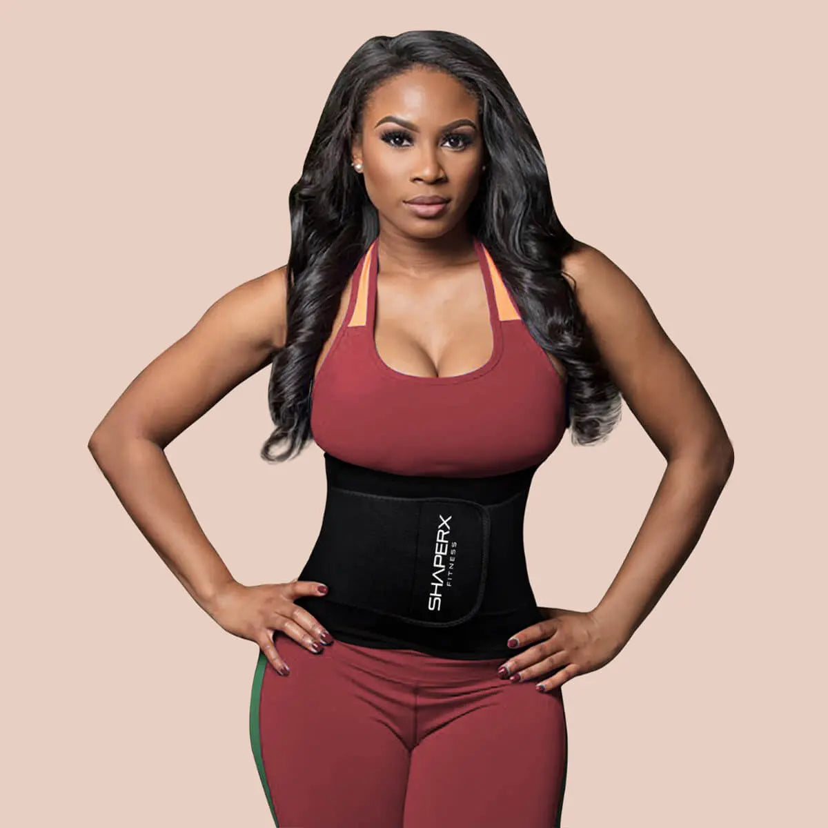 SHAPERX Sweat Belly Band Sauna Waist Trainer Belts-SALLIBERTY