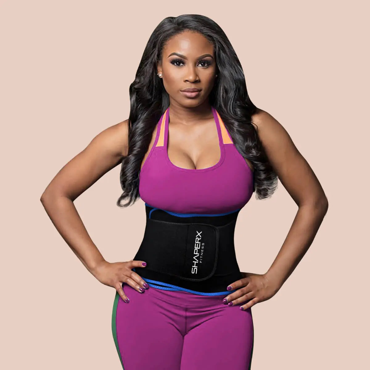 SHAPERX Sweat Belly Band Sauna Waist Trainer Belts-SALLIBERTY