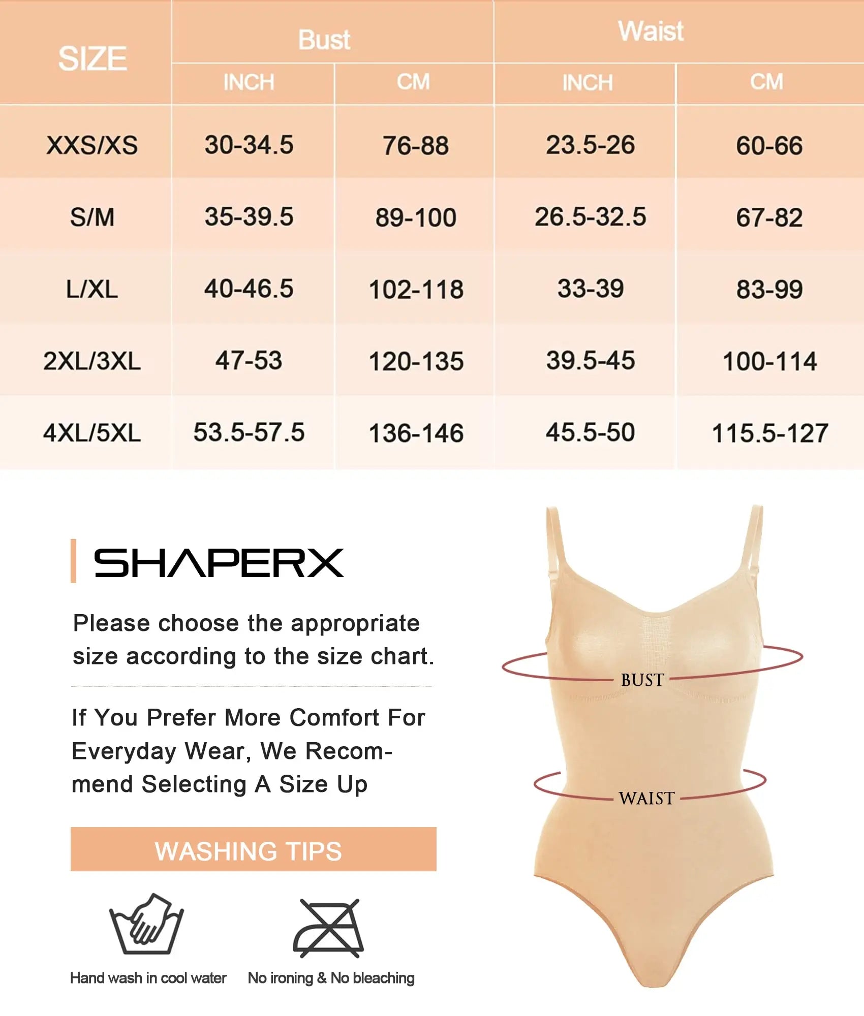SHAPERX Tummy Control Shapewear Adjustable Straps Seamless Thong Body Shaper-SALLIBERTY
