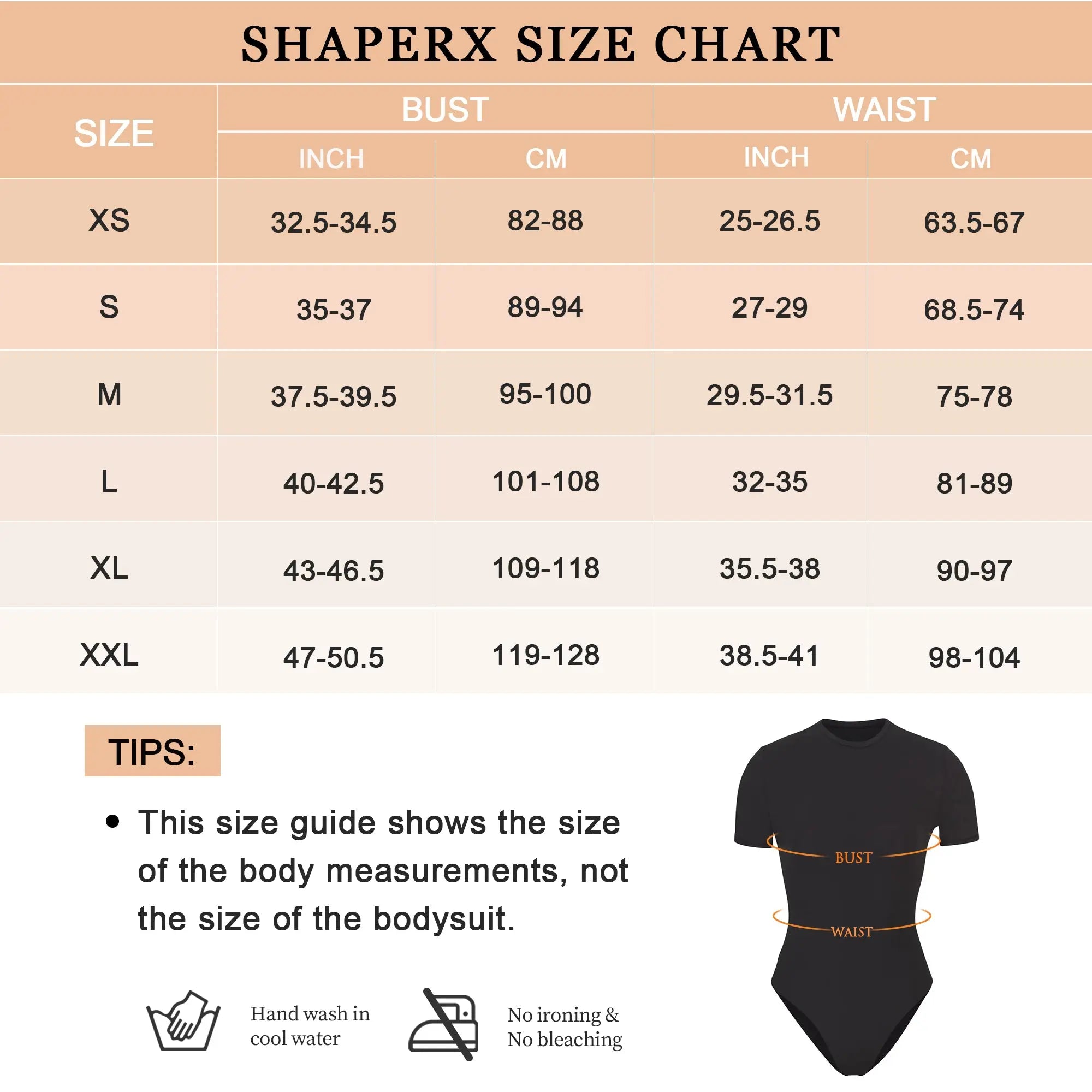 SHAPERX short Sleeve Bodysuit Tops Crew Neck Thong Body Shaper-SALLIBERTY