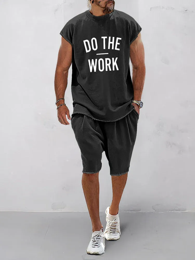 Lezser sportöltöny feliratos mintával