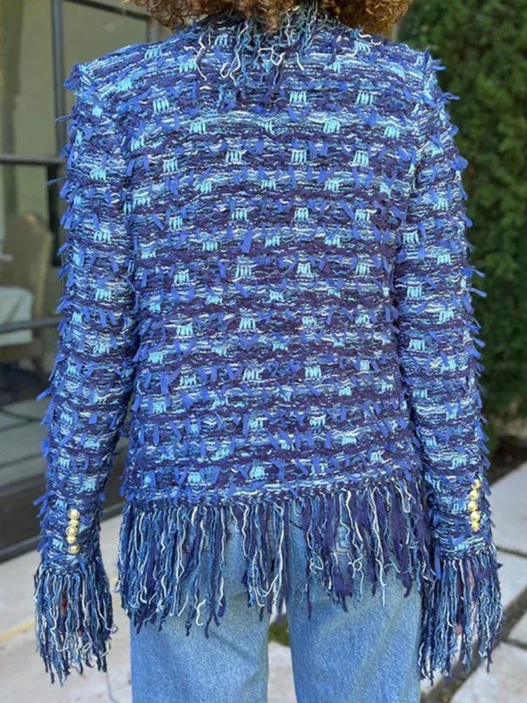 Giacca elegáns kardigán nappe alla moda da donna