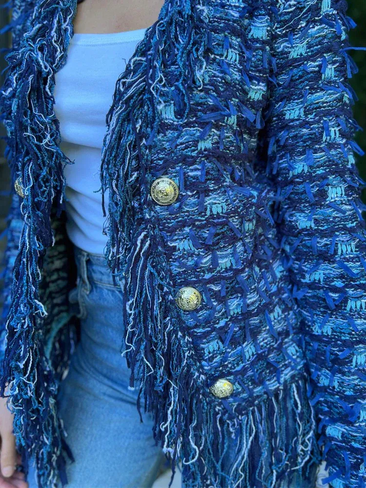 Giacca elegáns kardigán nappe alla moda da donna