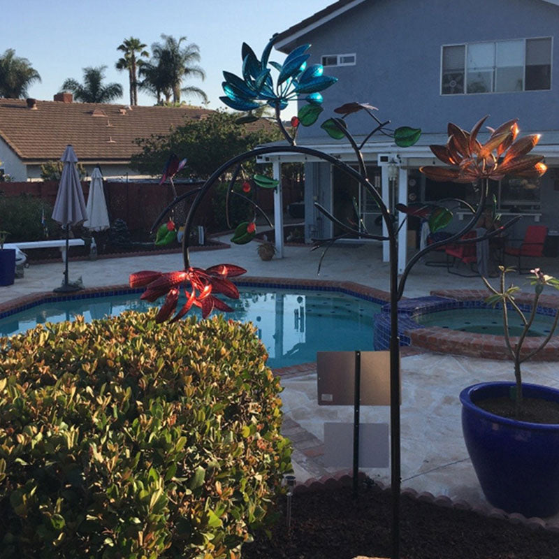 2024 Hot Sale- Gynyr nyári tbbszín virágok szélforgatója