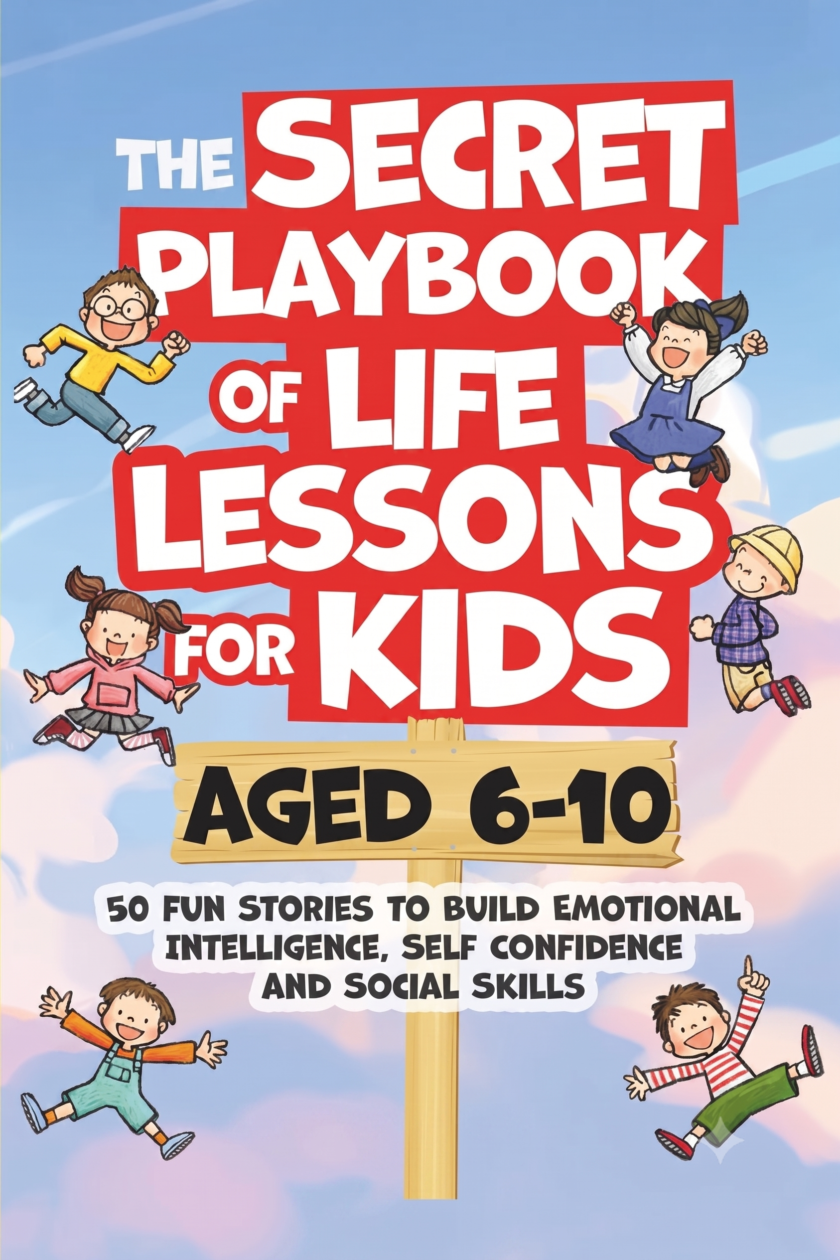 The Secret Playbook of Life Lessons for Kids: 50 Fun Stories to Build Emotional Intelligence, Self Confidence and Social Skills