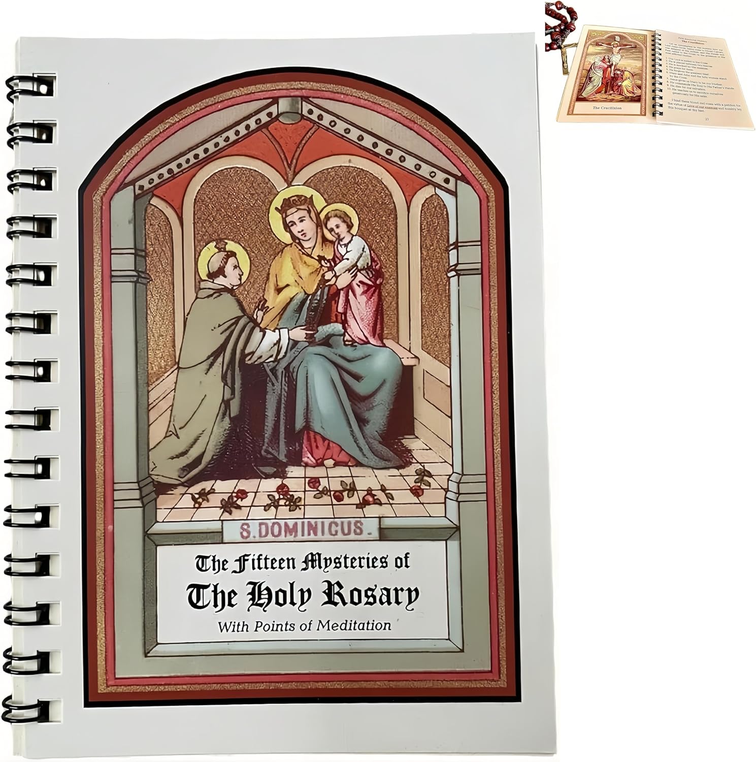 🙏POCKET-SIZE Rosary Meditation Book