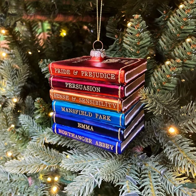 🔥Jane Austen Christmas Tree Ornament