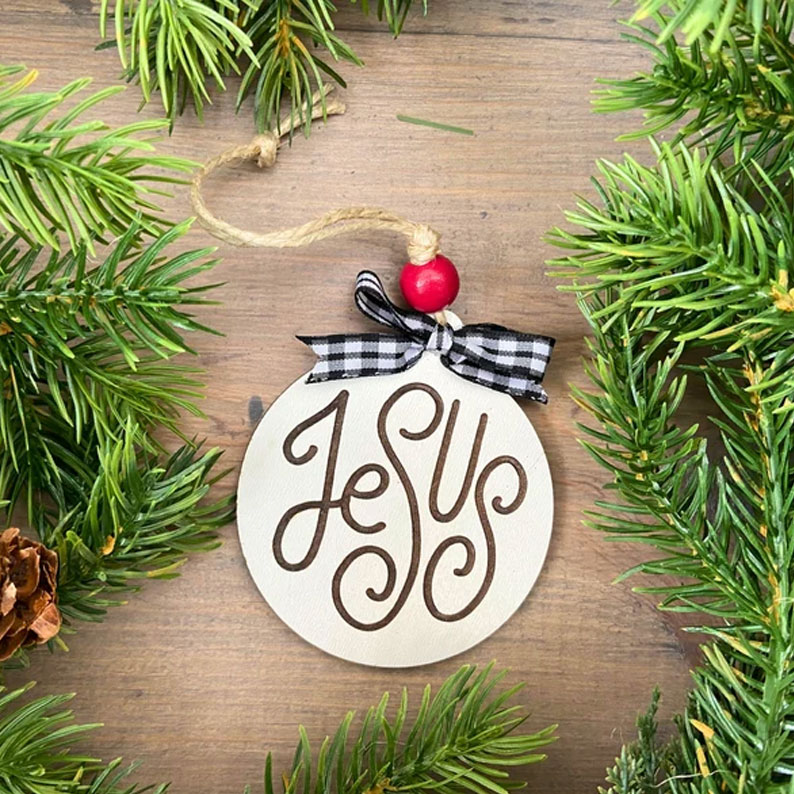 Names of Jesus Ornament