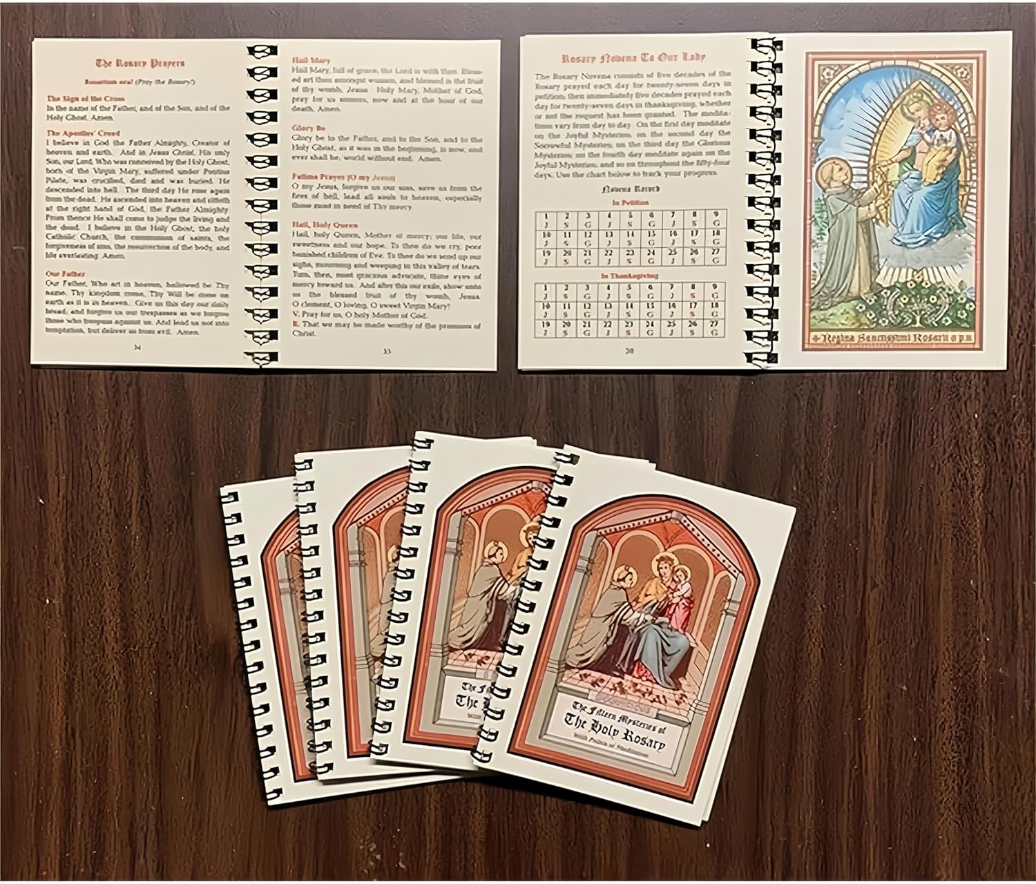 🙏POCKET-SIZE Rosary Meditation Book