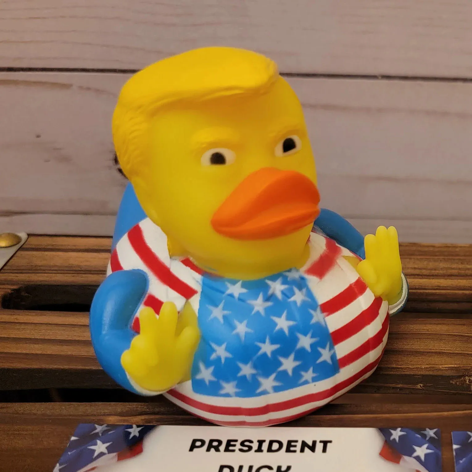 🔥Double Middle Finger Duck with Ear BandAid