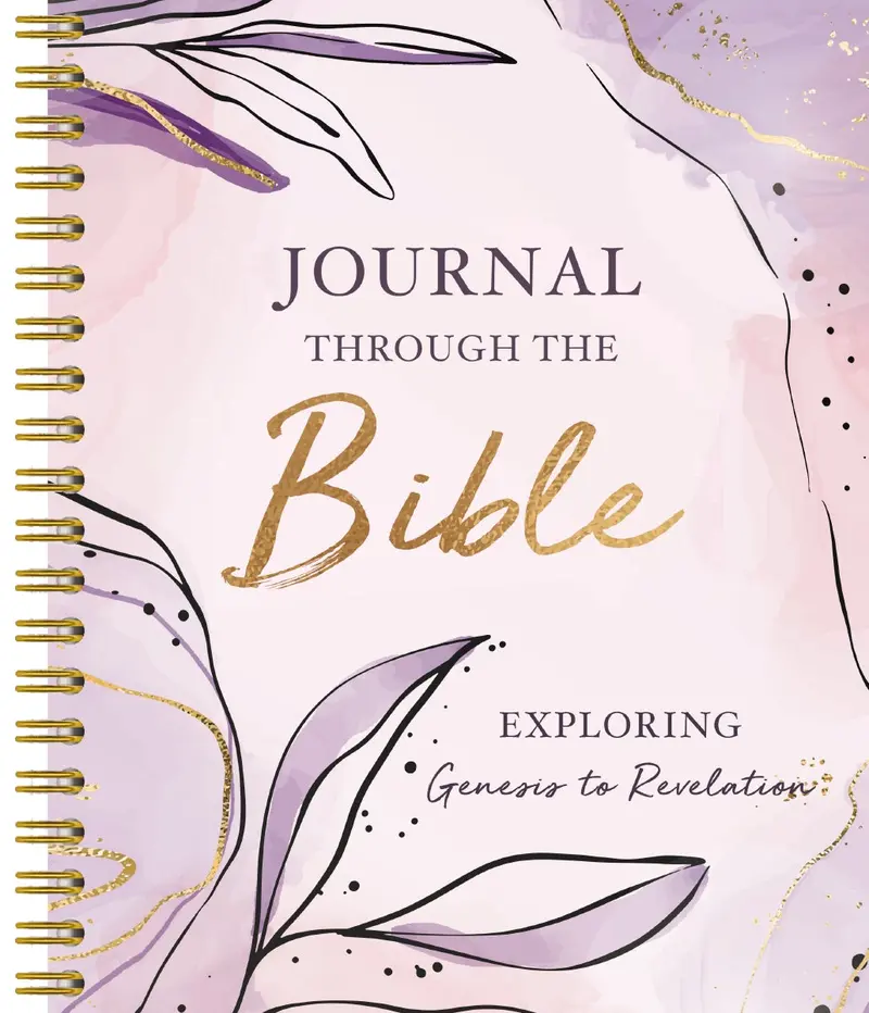 Journal Through the Bible  with Tear-Out Memorization Cards