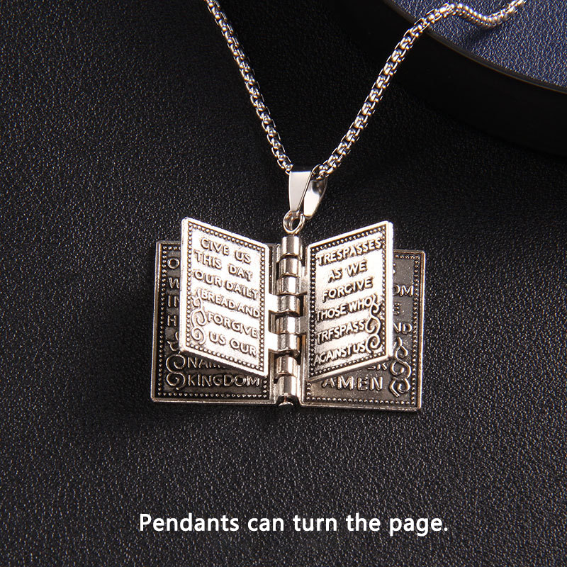 Holy Bible Necklace