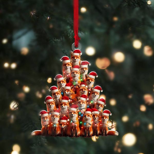 🔥 Funny Cro*s Christmas Tree Ornament