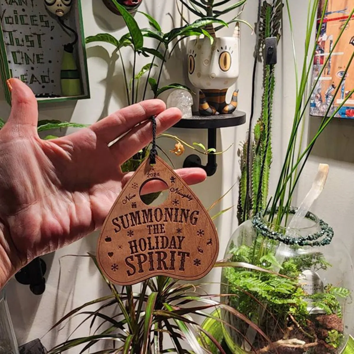 🔥🎄Summoning The Holiday Spirit Ornament