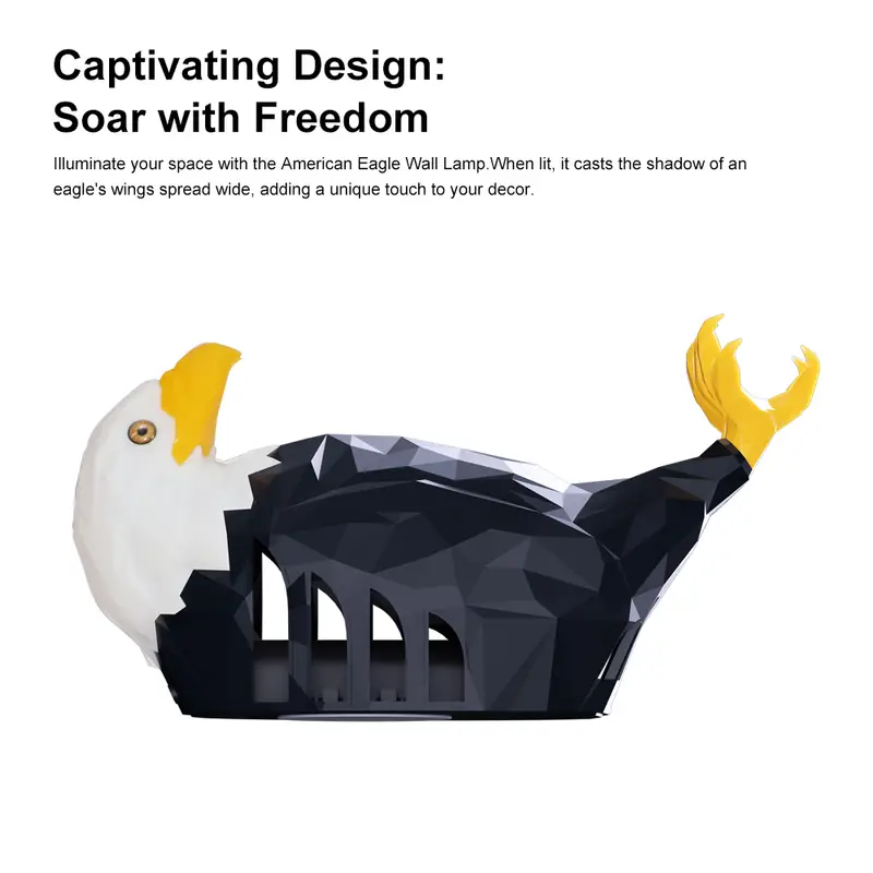 🔥🦅 Eagle Wall Lamp