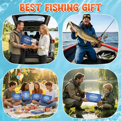 2026 Fishing Lure Advent Calendar - 24-Day Christmas Countdown Fish Tackle Set with High