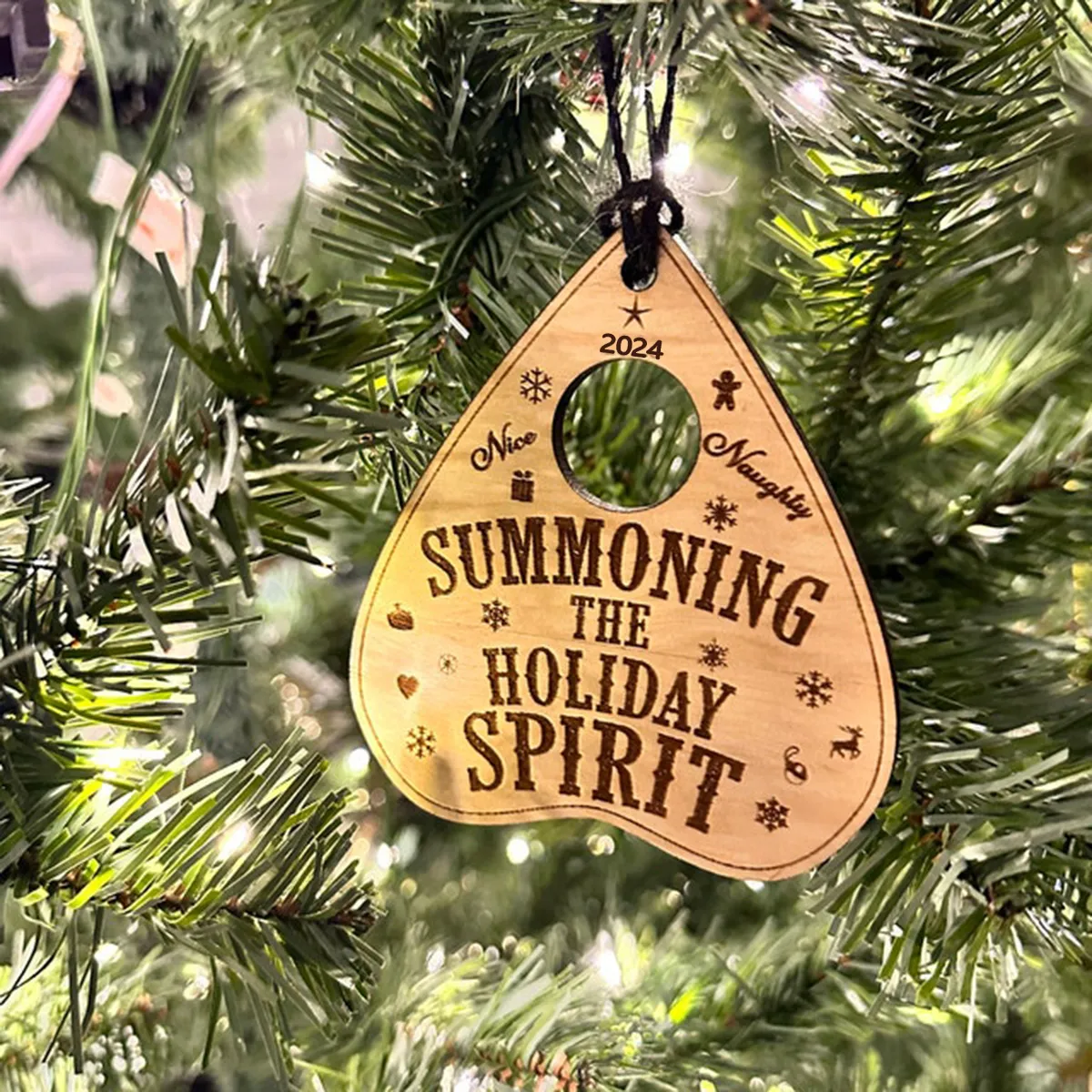🔥🎄Summoning The Holiday Spirit Ornament
