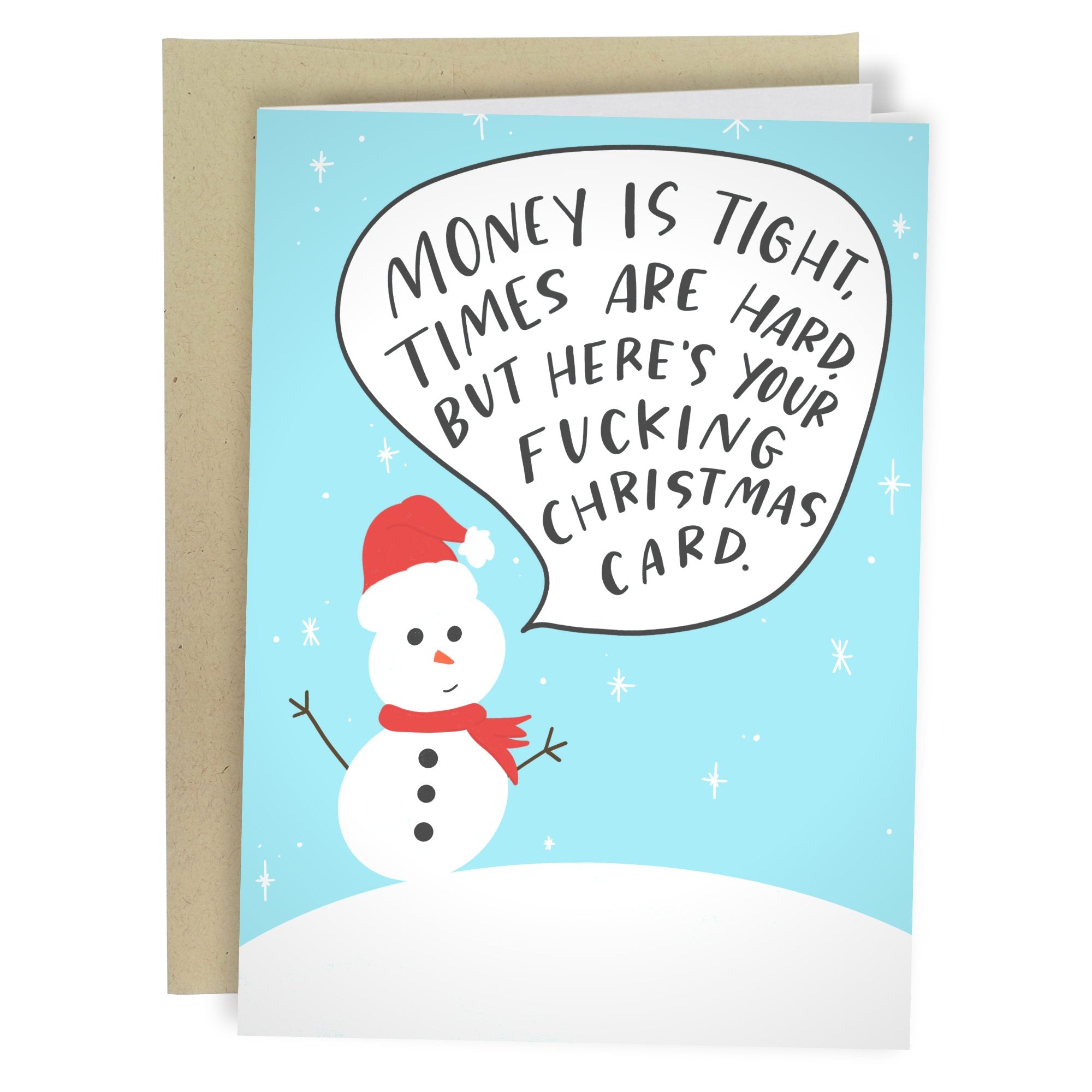 💥Funny Christmas Cards - Rude Christmas Greeting Cards Humorous Gift🤣