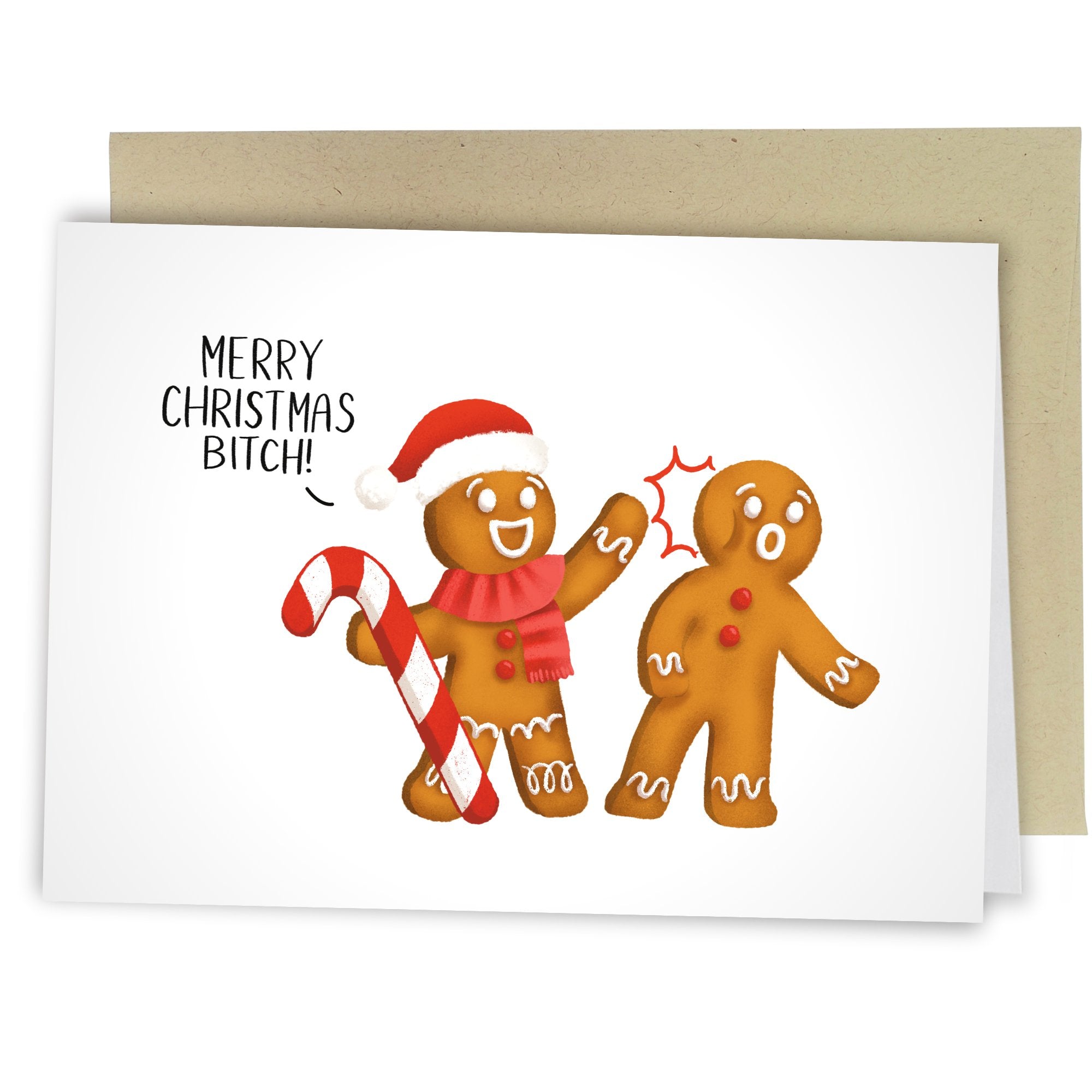 💥Funny Christmas Cards - Rude Christmas Greeting Cards Humorous Gift🤣