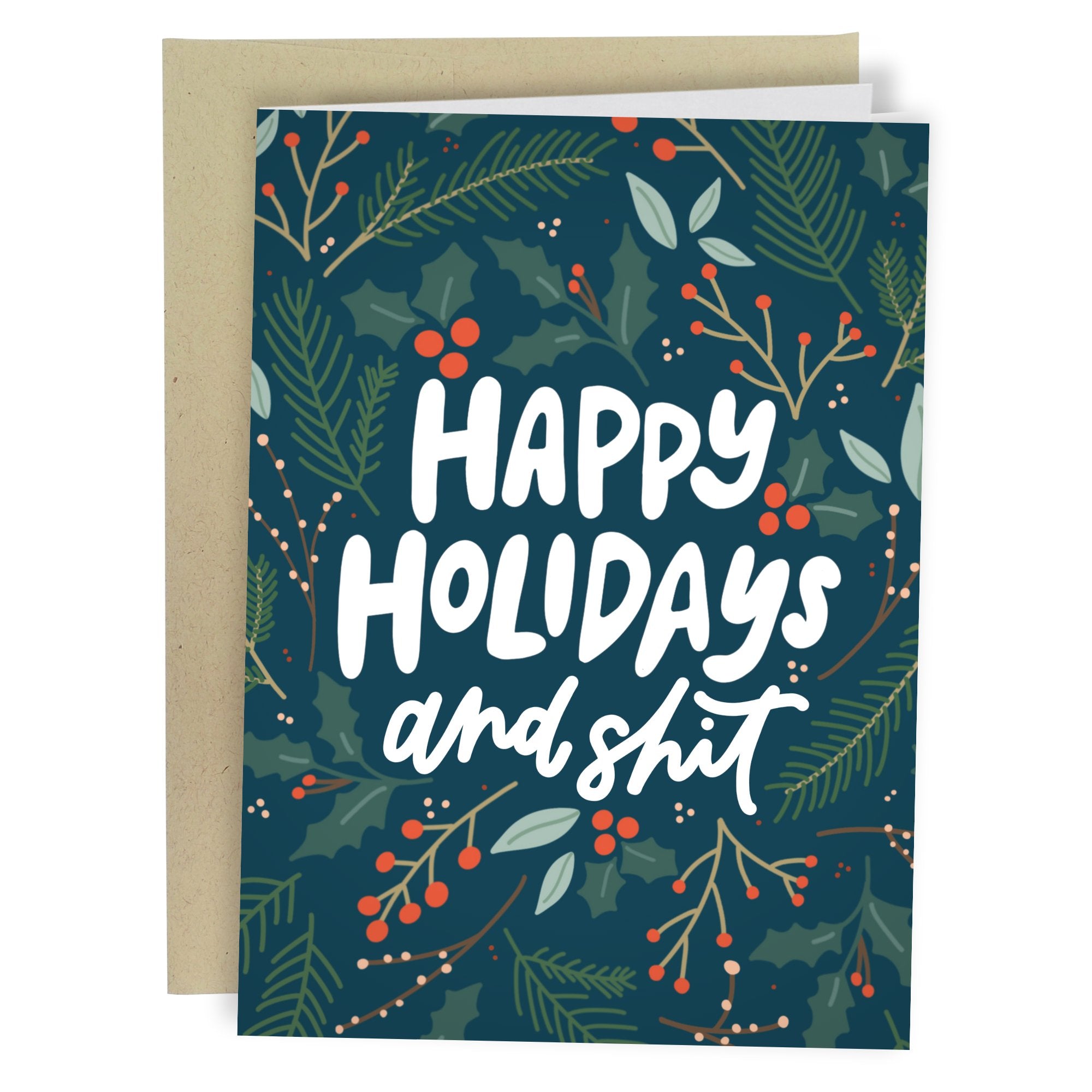 💥Funny Christmas Cards - Rude Christmas Greeting Cards Humorous Gift🤣