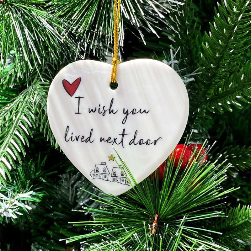 Distance-Themed Ornaments