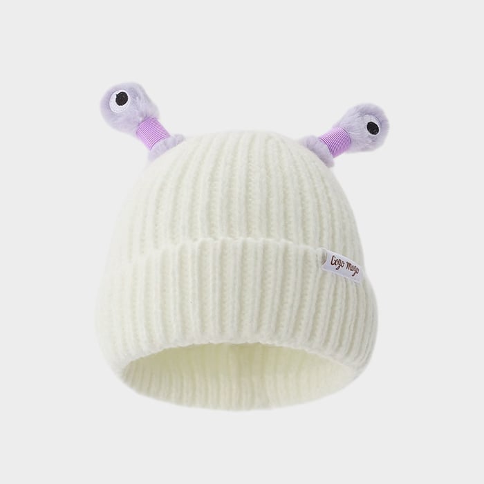 🎩Winter Parent-Child Cute Glowing Little Monster Knit Hat