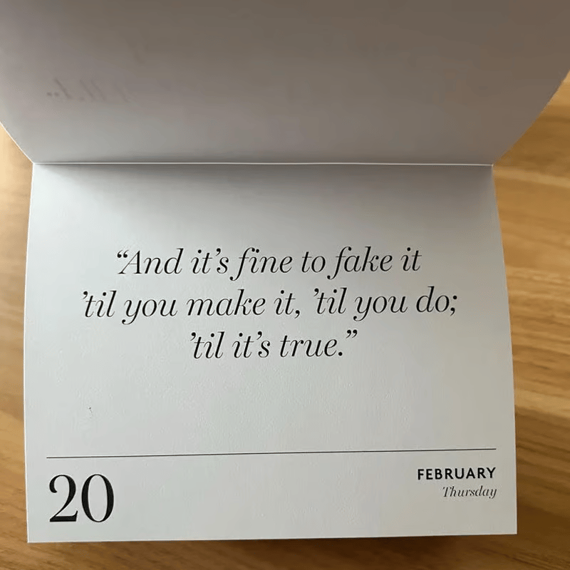 📅2025 Mini Daily Swiftie Desktop Calendar