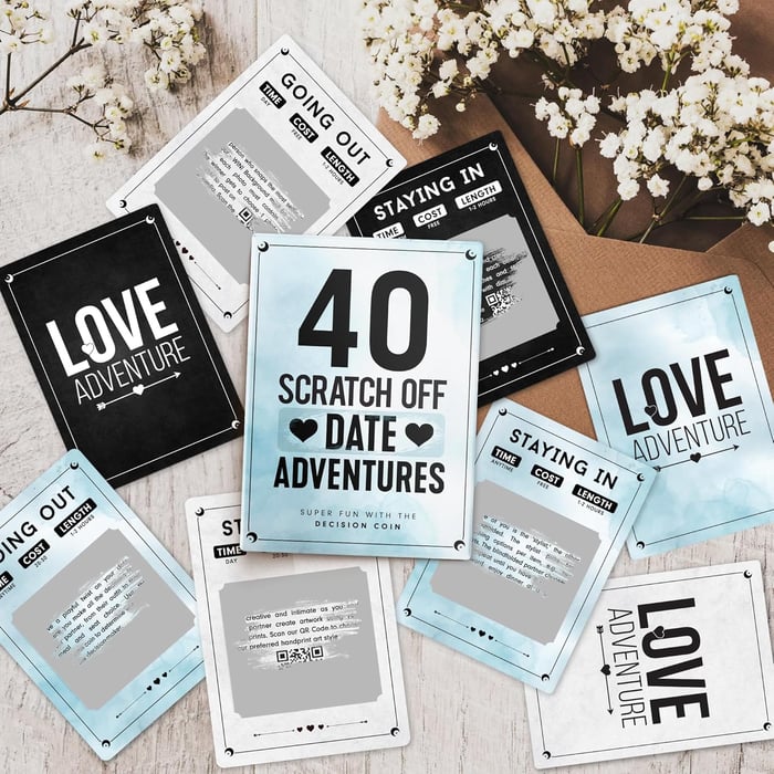 1 Box Romantic Date Night Adventure Card