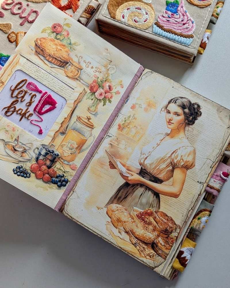 📚Handmade Recipe Journal