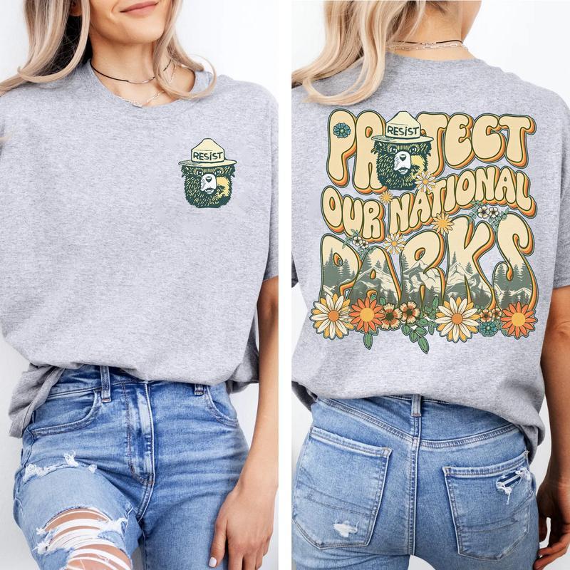 Protect Our National Parks 2 Sides T-Shirt