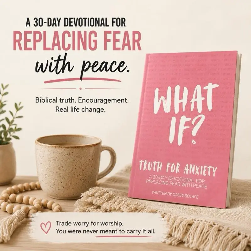 Truth for Anxiety: A 30-Day Devotional for Replacing Fear with Peace