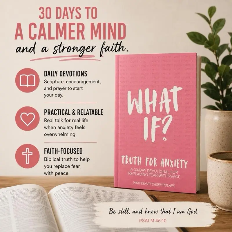 Truth for Anxiety: A 30-Day Devotional for Replacing Fear with Peace