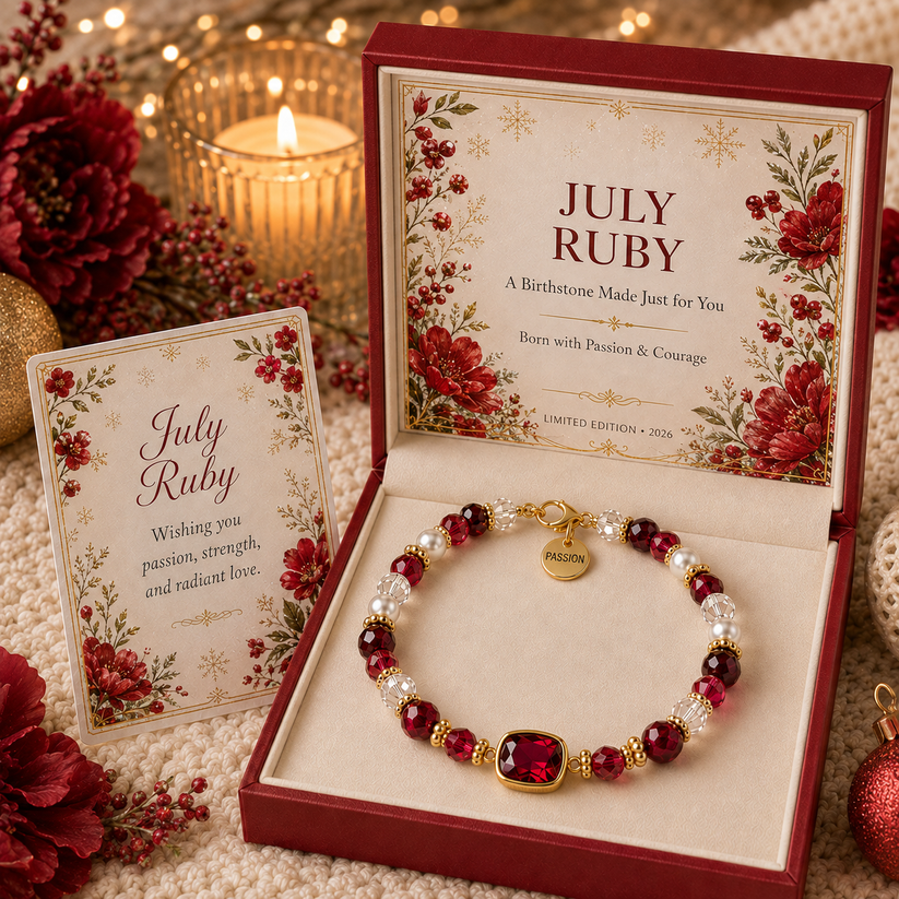 🎅 2026 Christmas Gift 50% Off--💎 Birthstone Meaning Bracelet | Limited Edition 2026