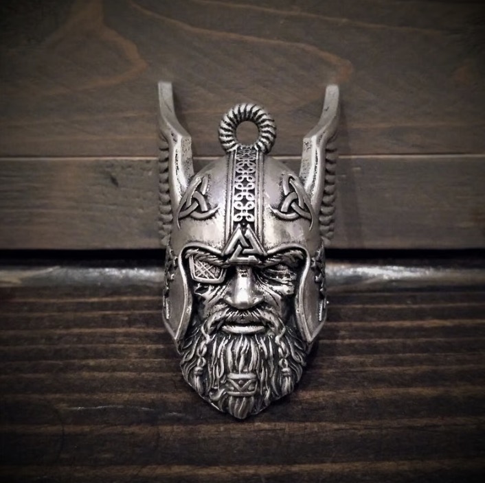 🔥Viking God Guardian Ride Bell Keychain