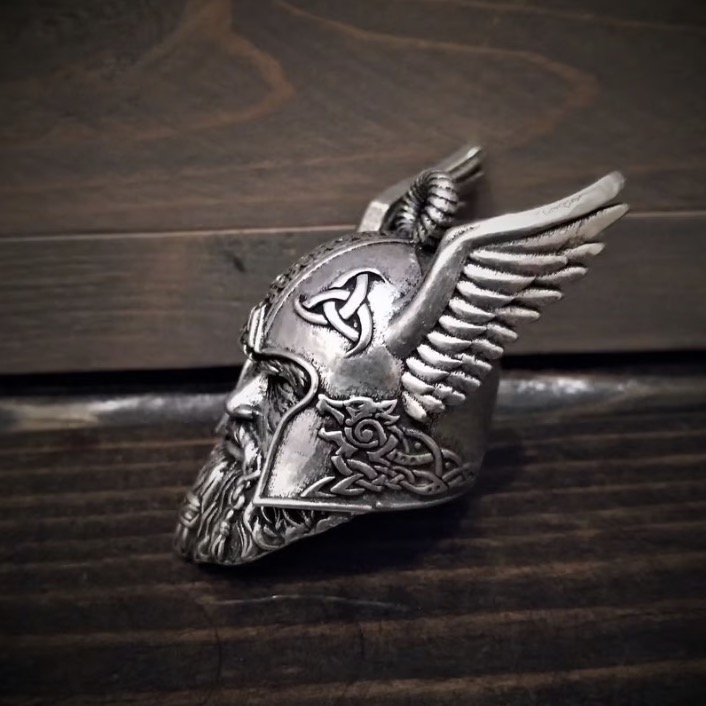 🔥Viking God Guardian Ride Bell Keychain