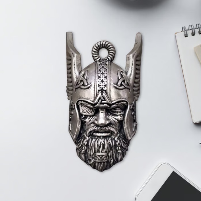 🔥Viking God Guardian Ride Bell Keychain