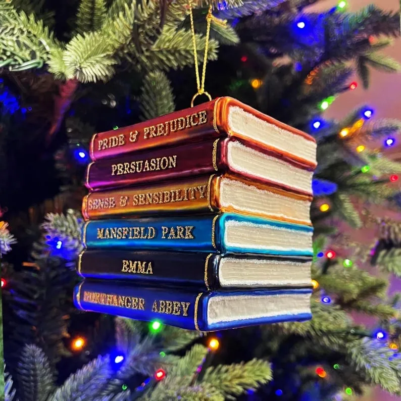 🔥Jane Austen Christmas Tree Ornament