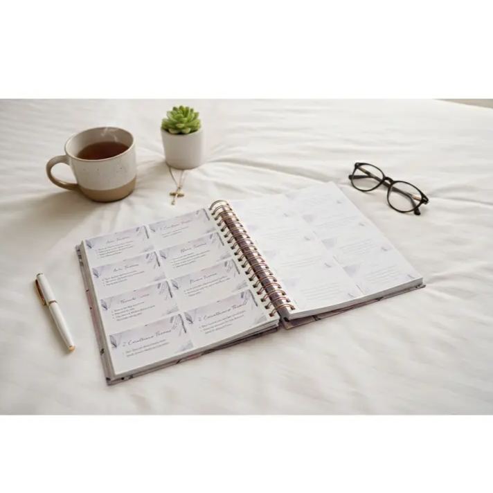 Journal Through the Bible  with Tear-Out Memorization Cards