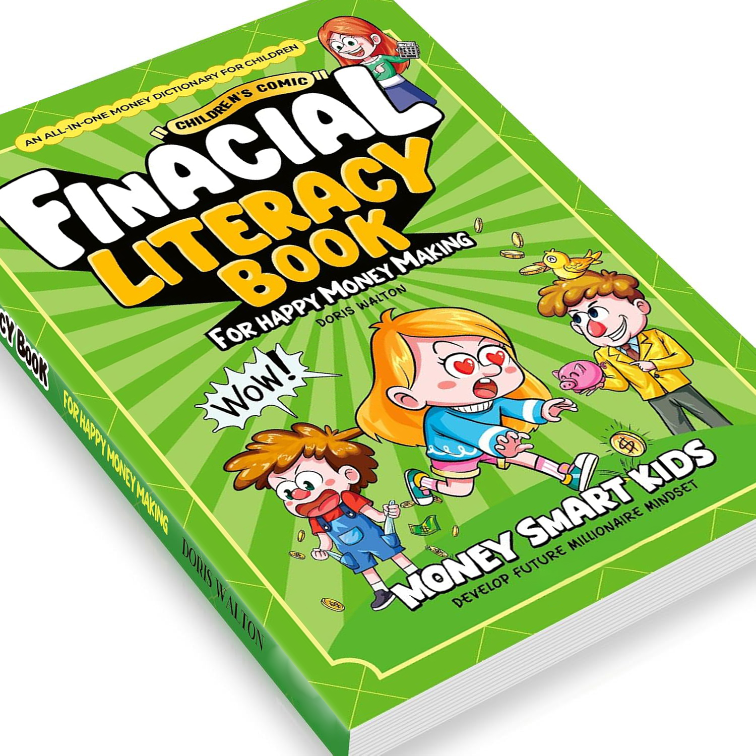 Children's Financial Intelligence Knowledge Book - Financial Thinking Cultivation Comic Version with insights for Young Learners