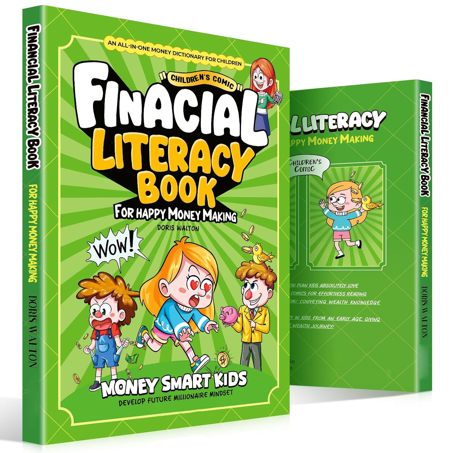 Children's Financial Intelligence Knowledge Book - Financial Thinking Cultivation Comic Version with insights for Young Learners