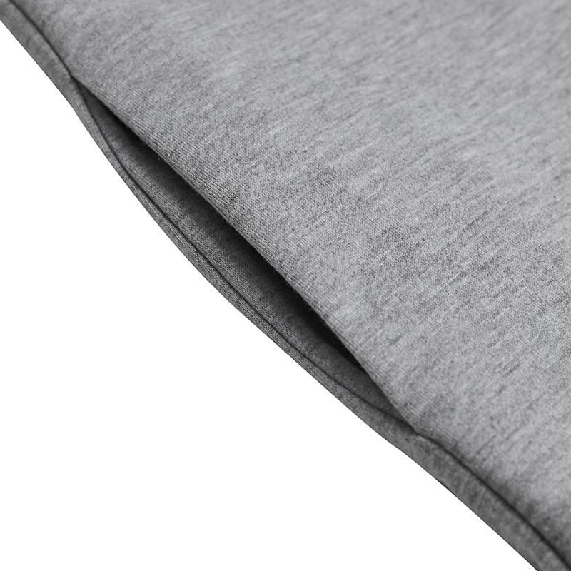 Fashion Solid Color Long Sleeve Hooded Pockets Loose Long Dress 