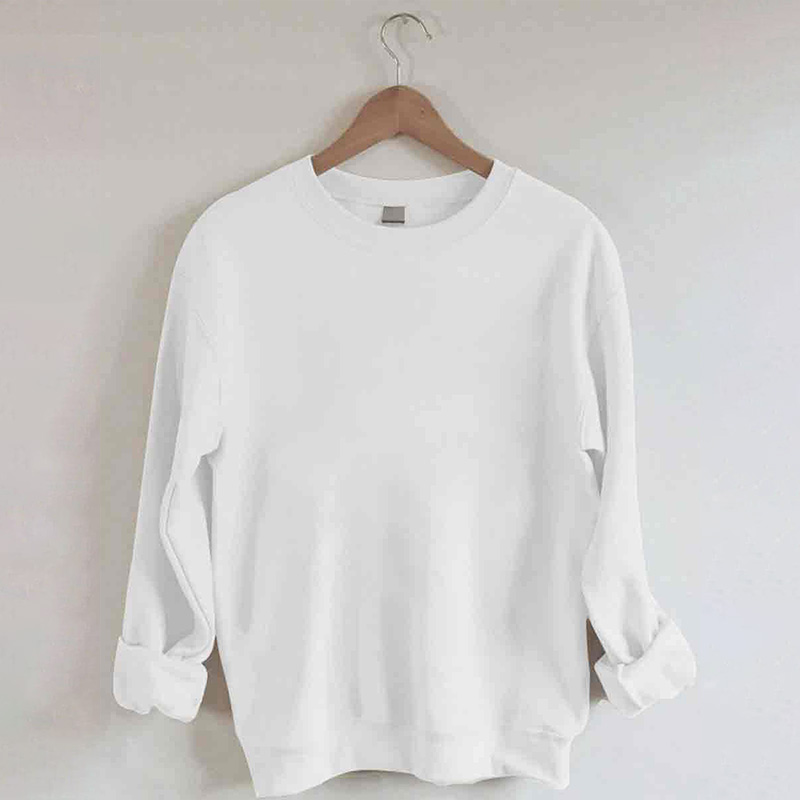 Solid Color Thickened Warm Loose Autumn Winter Sweatshirt